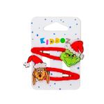 Grinchmas Hair Clips